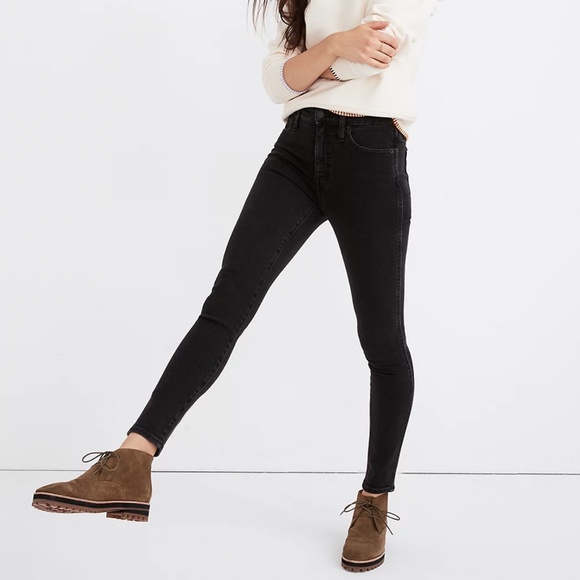 Madewell Denim - ✨ LAST CHANCE ✨Madewell 10" High-Rise Skinny Jeans in Black